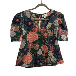 Floral Print Women's Top
